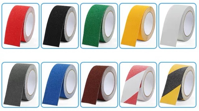 防滑膠帶的種類有哪些？砂面與無(wú)砂防滑膠帶的區(qū)別